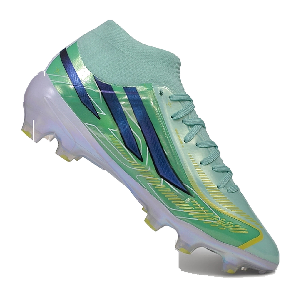 F50 Hyperfast Elite Laceless TF Verde Celeste Azul