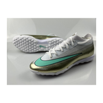 Mercurial Vapor XV Elite TF Blanco Dorado Verde