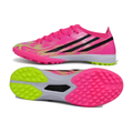F50 Elite Laceless TF Rosa Verde Negro