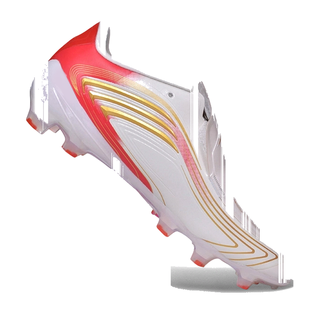 F50 Elite Laceless FG Rojo Naranja Dorado