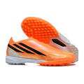 F50 Elite Laceless TF Naranja Rojo Negro