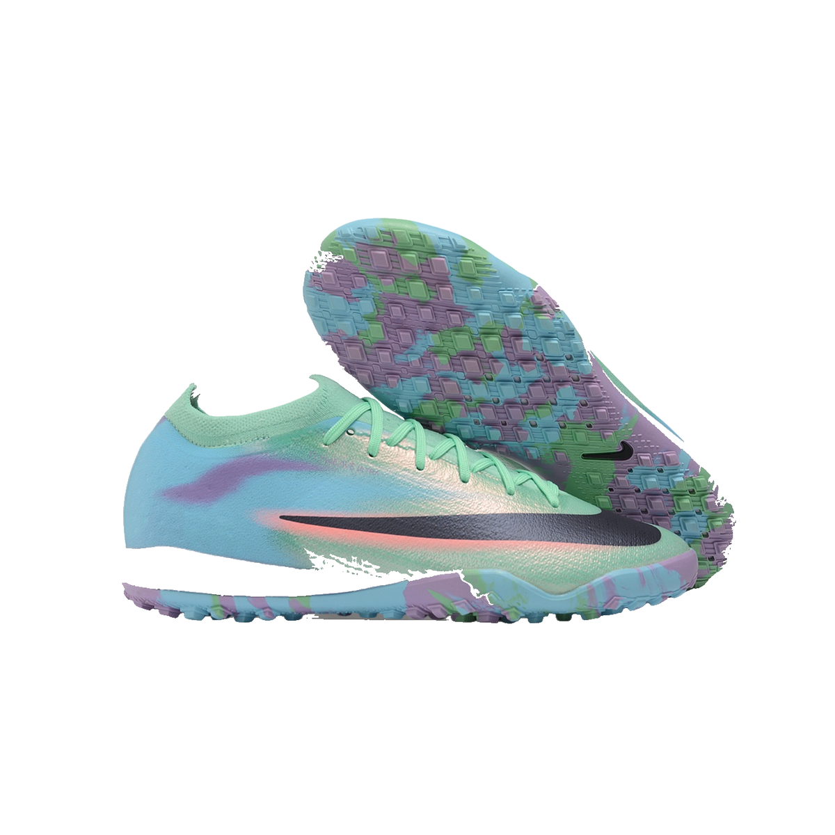 Mercurial Vapor XV Elite TF Verde Menta Morado