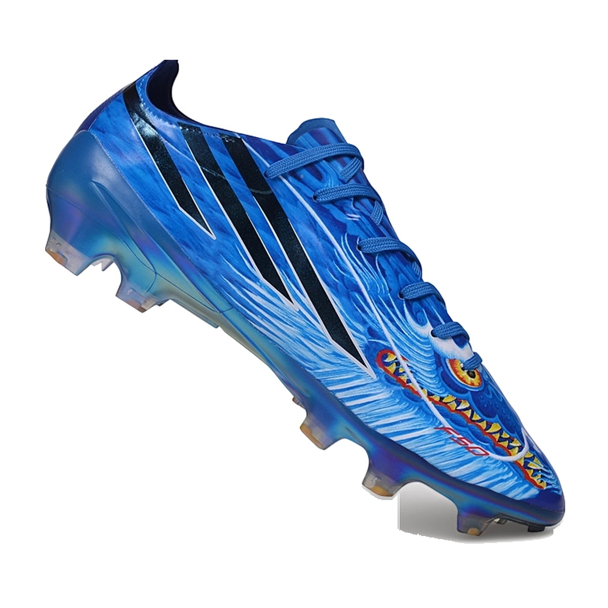 F50 Hyperfast Elite FG Azul Negro Gris