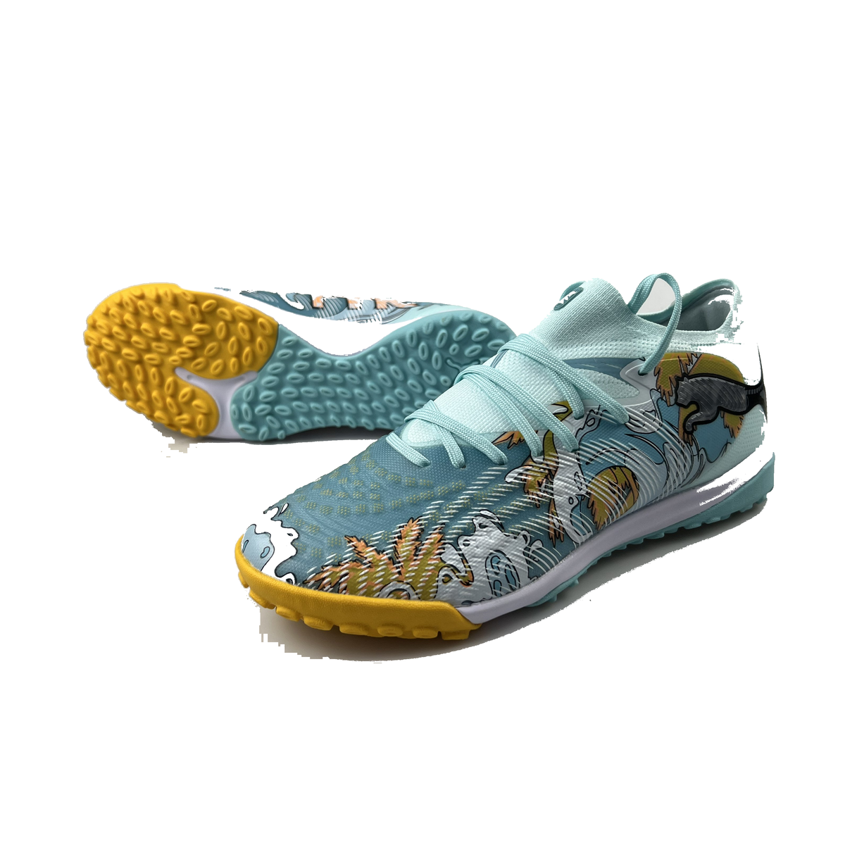 Future 8 Ultimate TF Celeste Dorado Multicolor