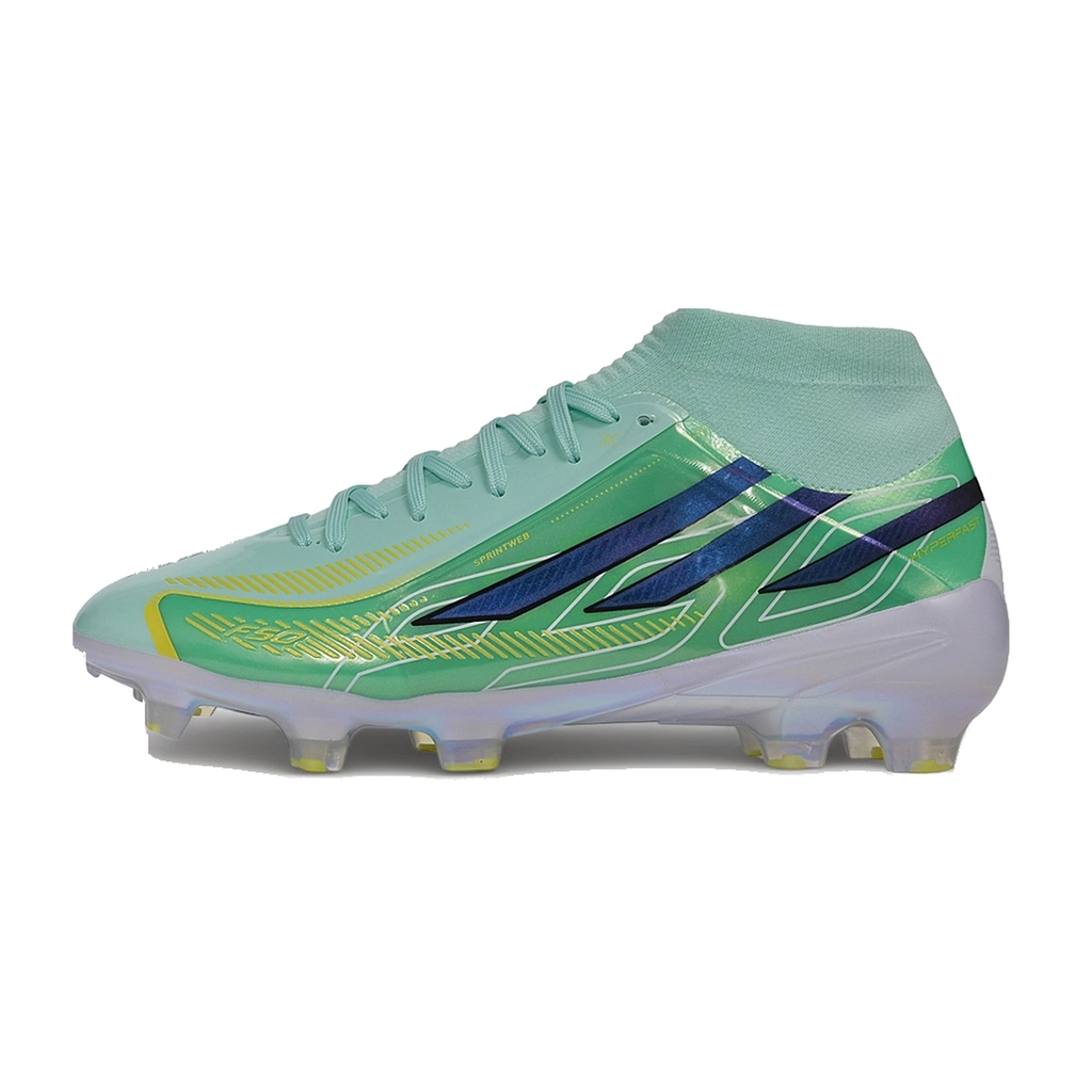 F50 Hyperfast Elite Laceless TF Verde Celeste Azul