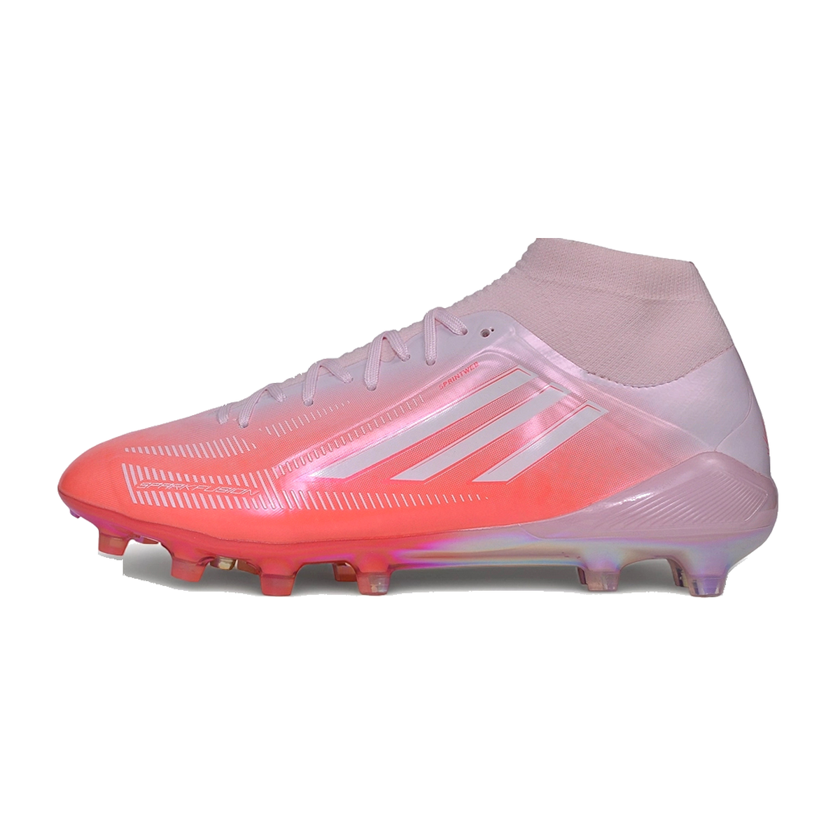 F50 Hyperfast Elite Laceless TF Rojo Rosa Gris
