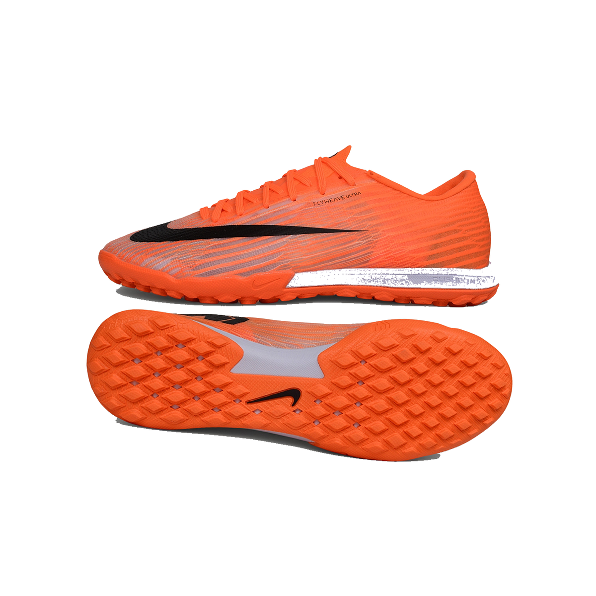 Mercurial Vapor XV Elite TF Naranja Negro Blanco