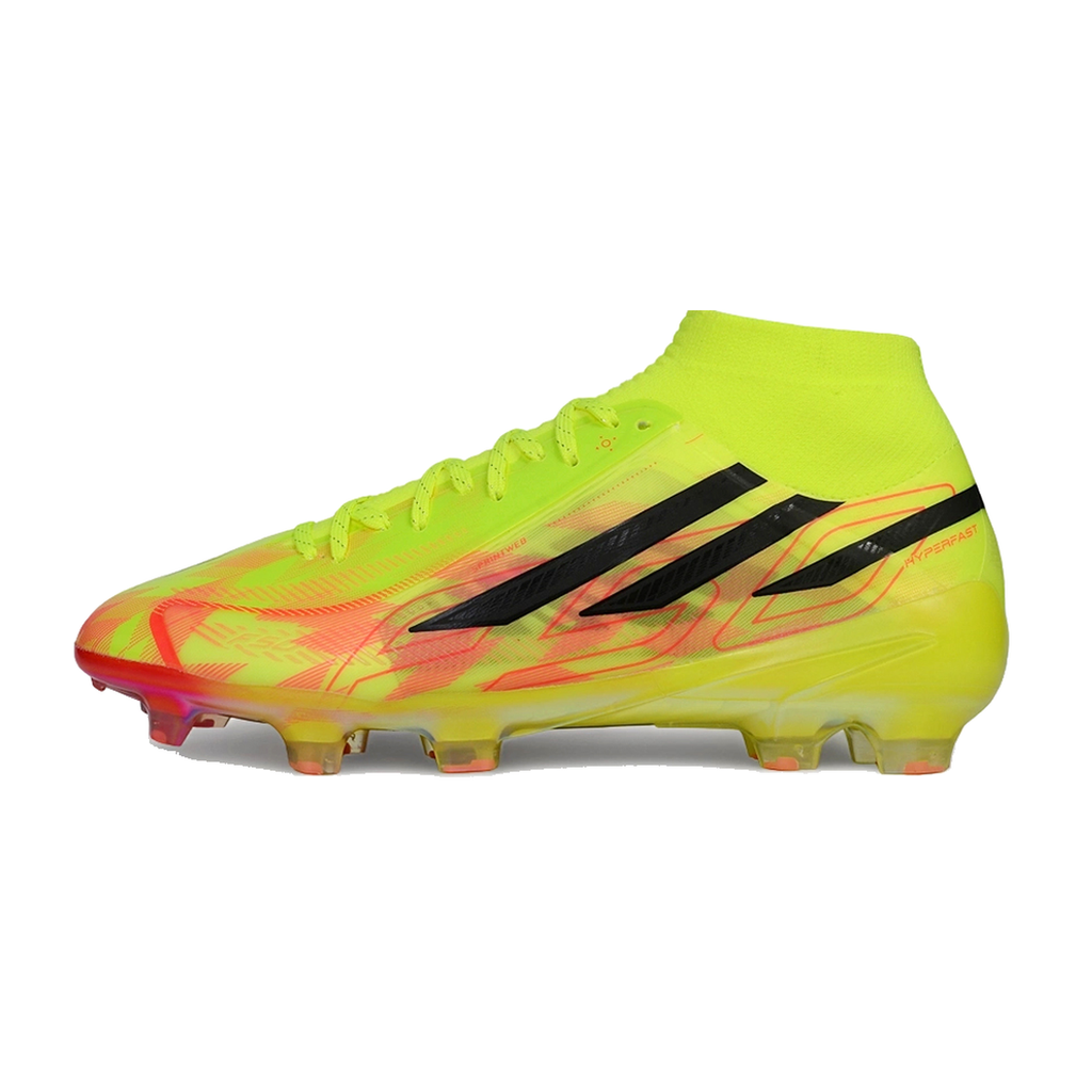 F50 Hyperfast Elite Laceless TF Amarillo Verde Naranja