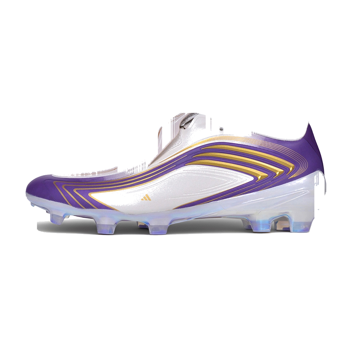 F50 Elite Laceless FG Violeta Dorado Rosa