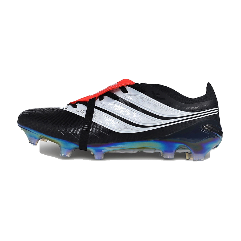 Predator 27 Elite Tongue FG Negro Azul Rojo