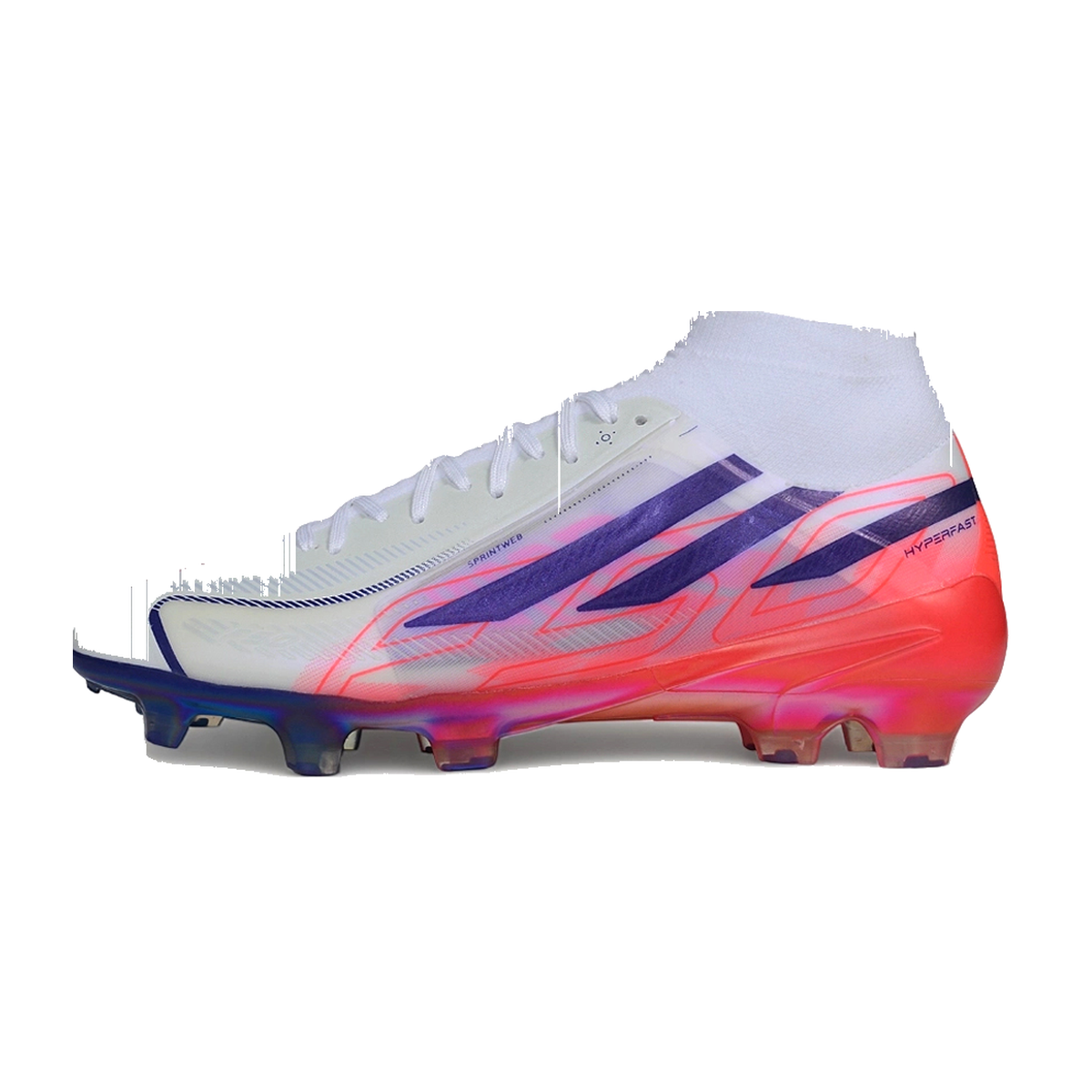 F50 Hyperfast Elite Laceless TF Rojo Azul Rosa