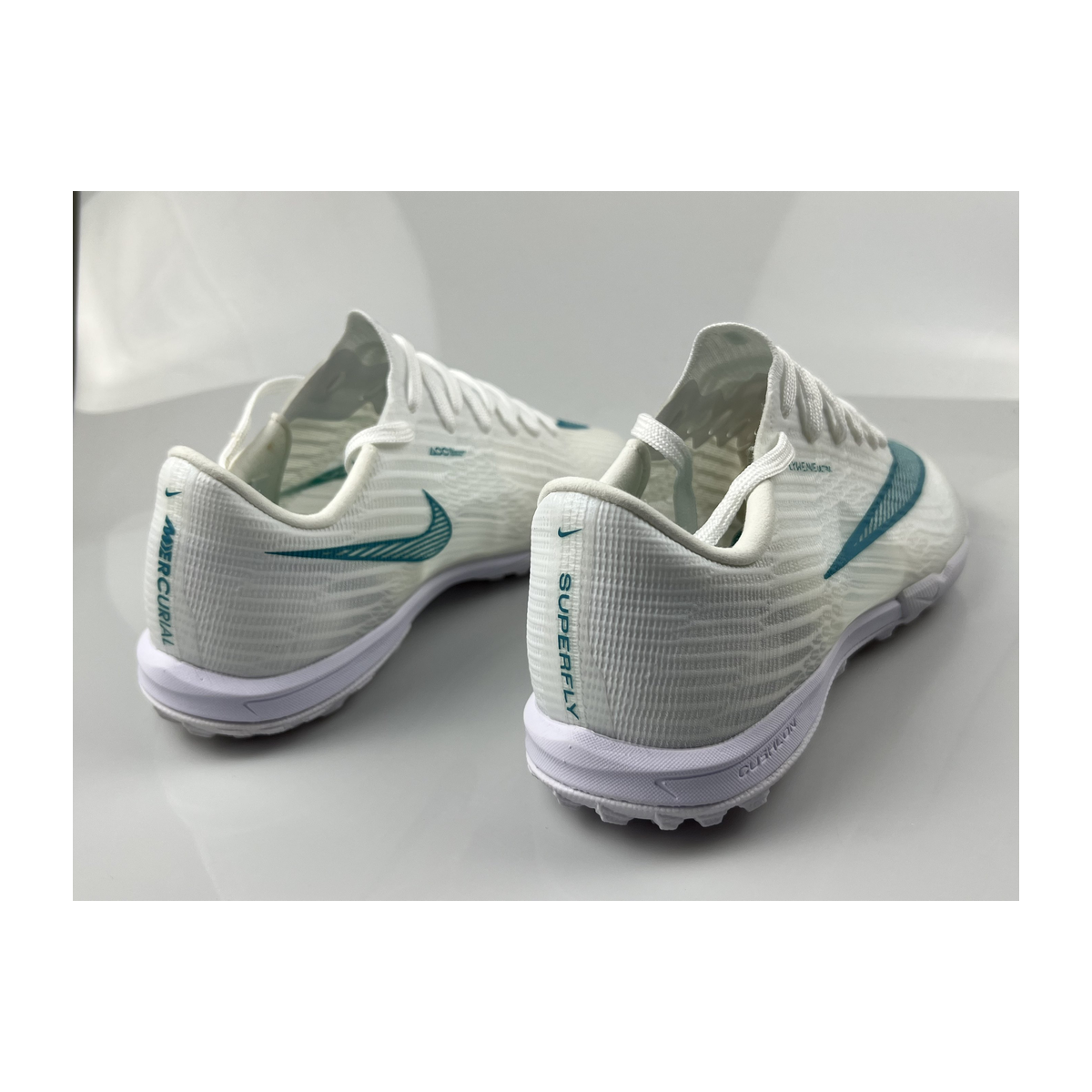 Mercurial Vapor XV Elite TF Blanco Verde Gris
