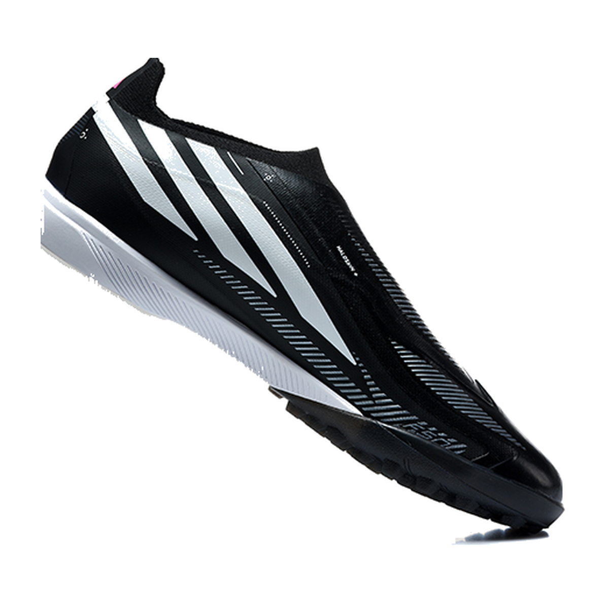 F50 Elite Laceless TF Negro Azul Gris