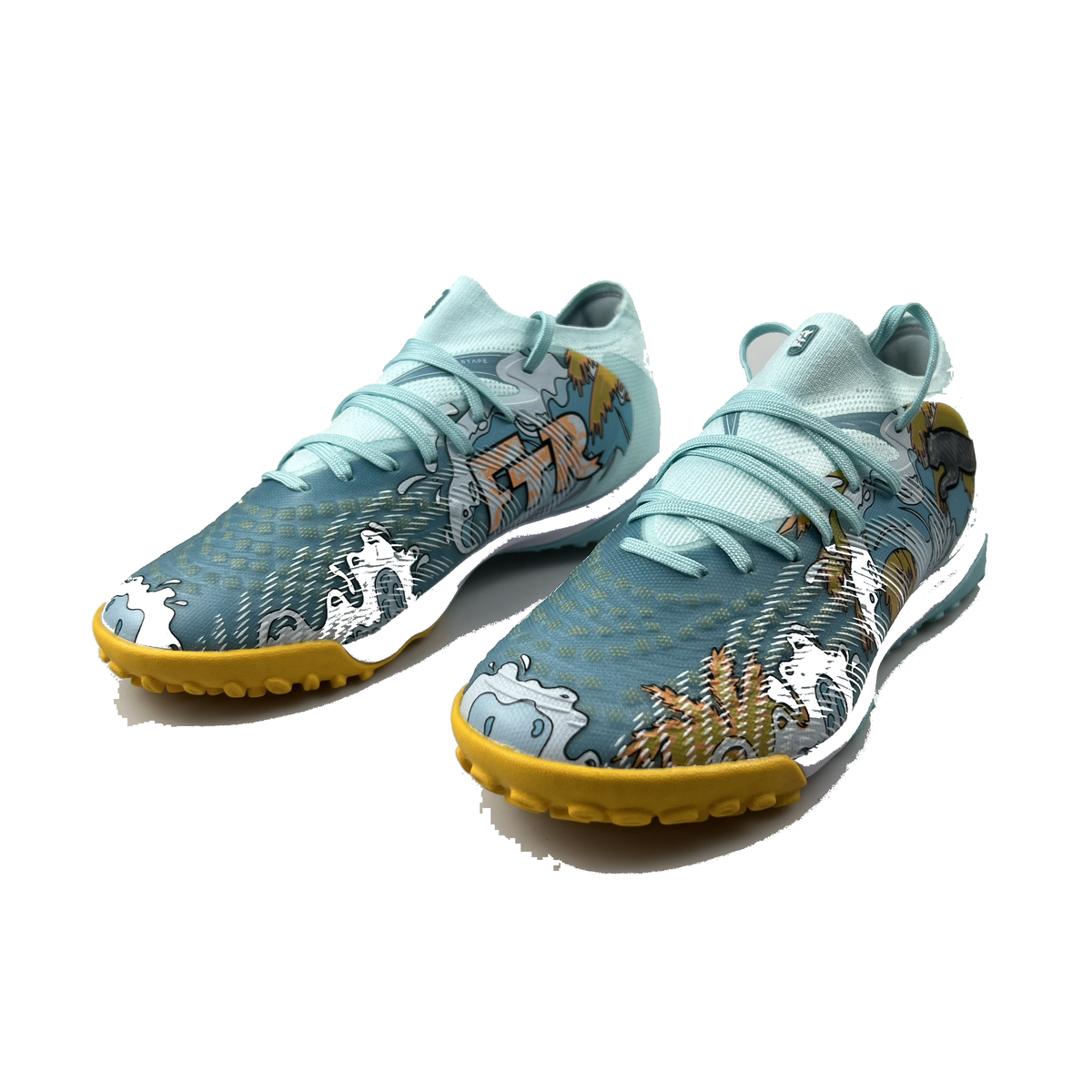 Future 8 Ultimate TF Celeste Dorado Multicolor