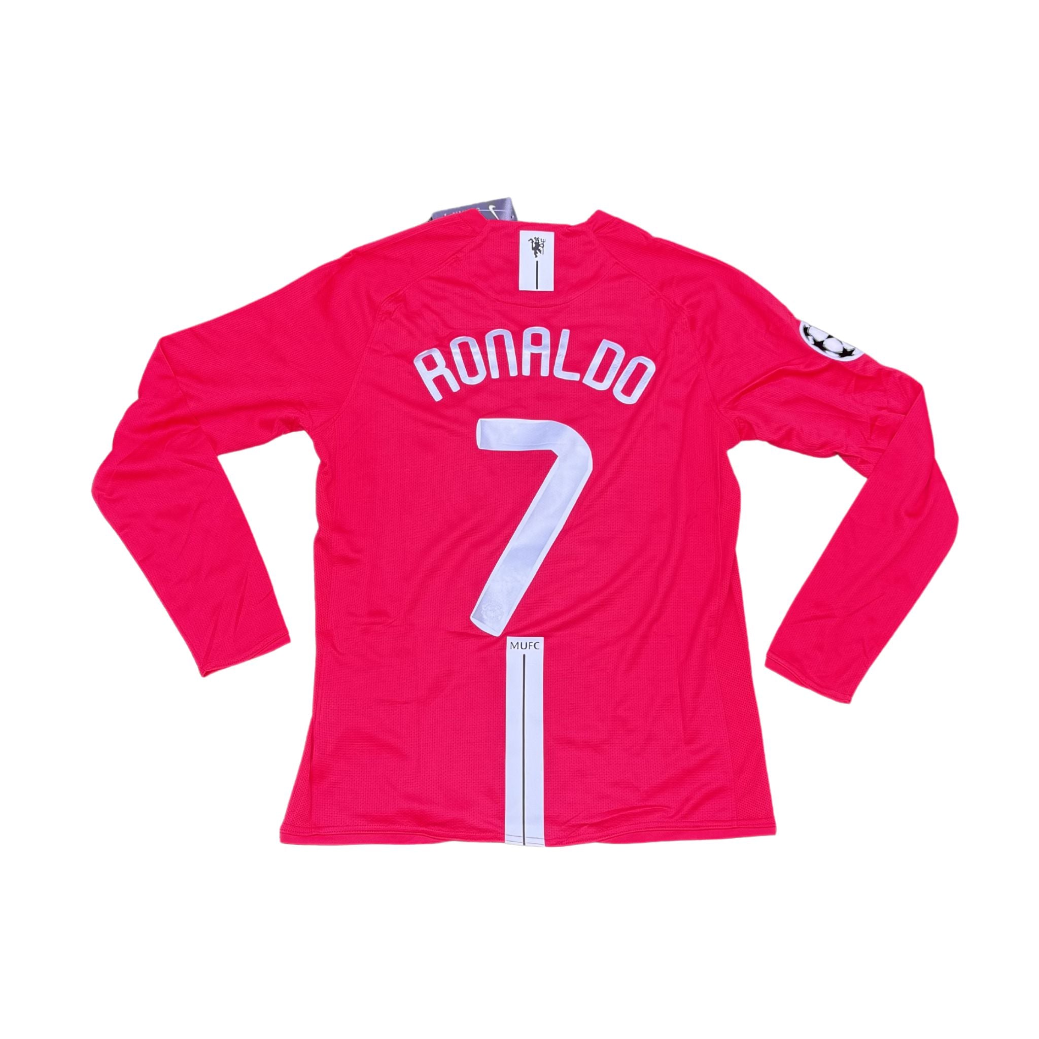 Manchester United Manga Larga Ronaldo 2008