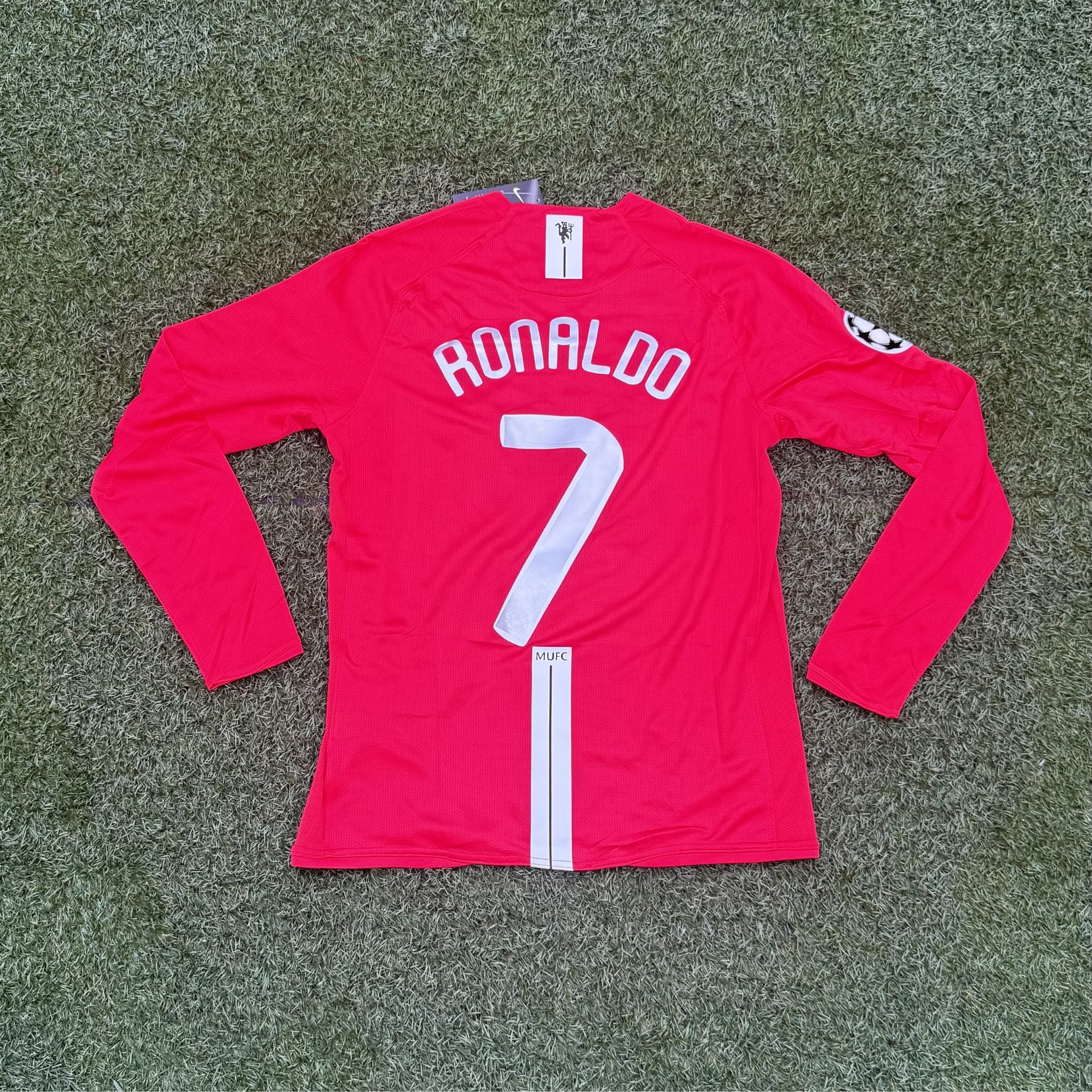 Manchester United Manga Larga Ronaldo 2008