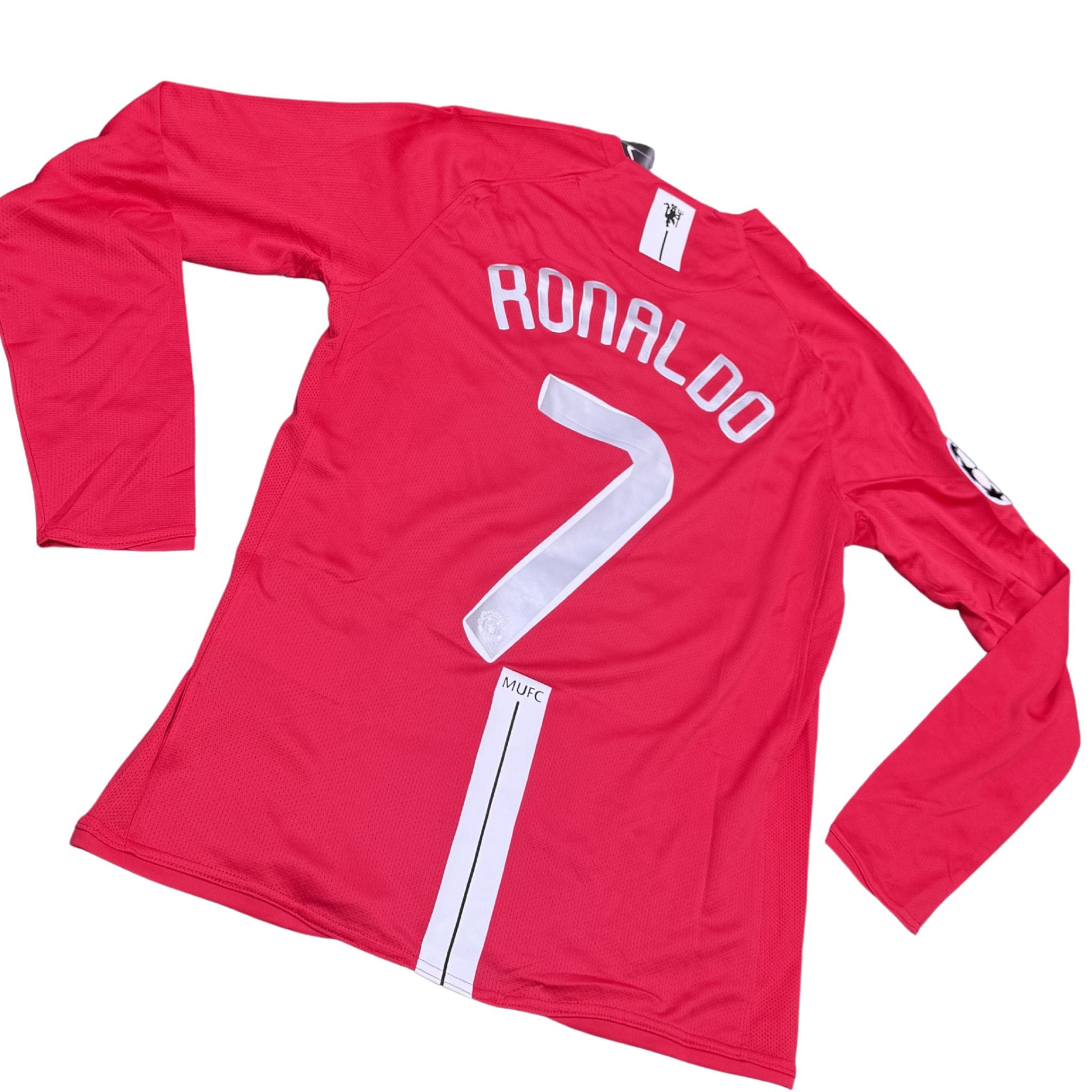 Manchester United Manga Larga Ronaldo 2008