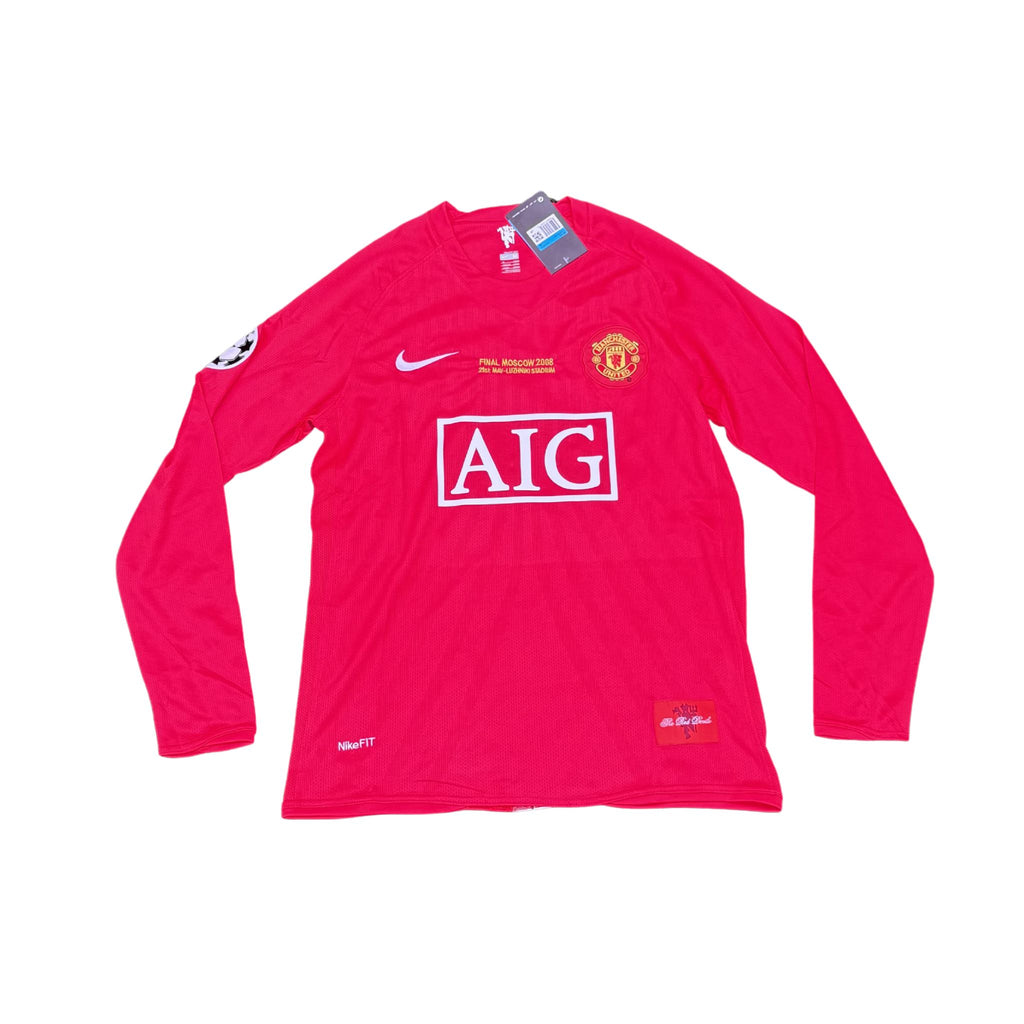 Manchester United Manga Larga Ronaldo 2008