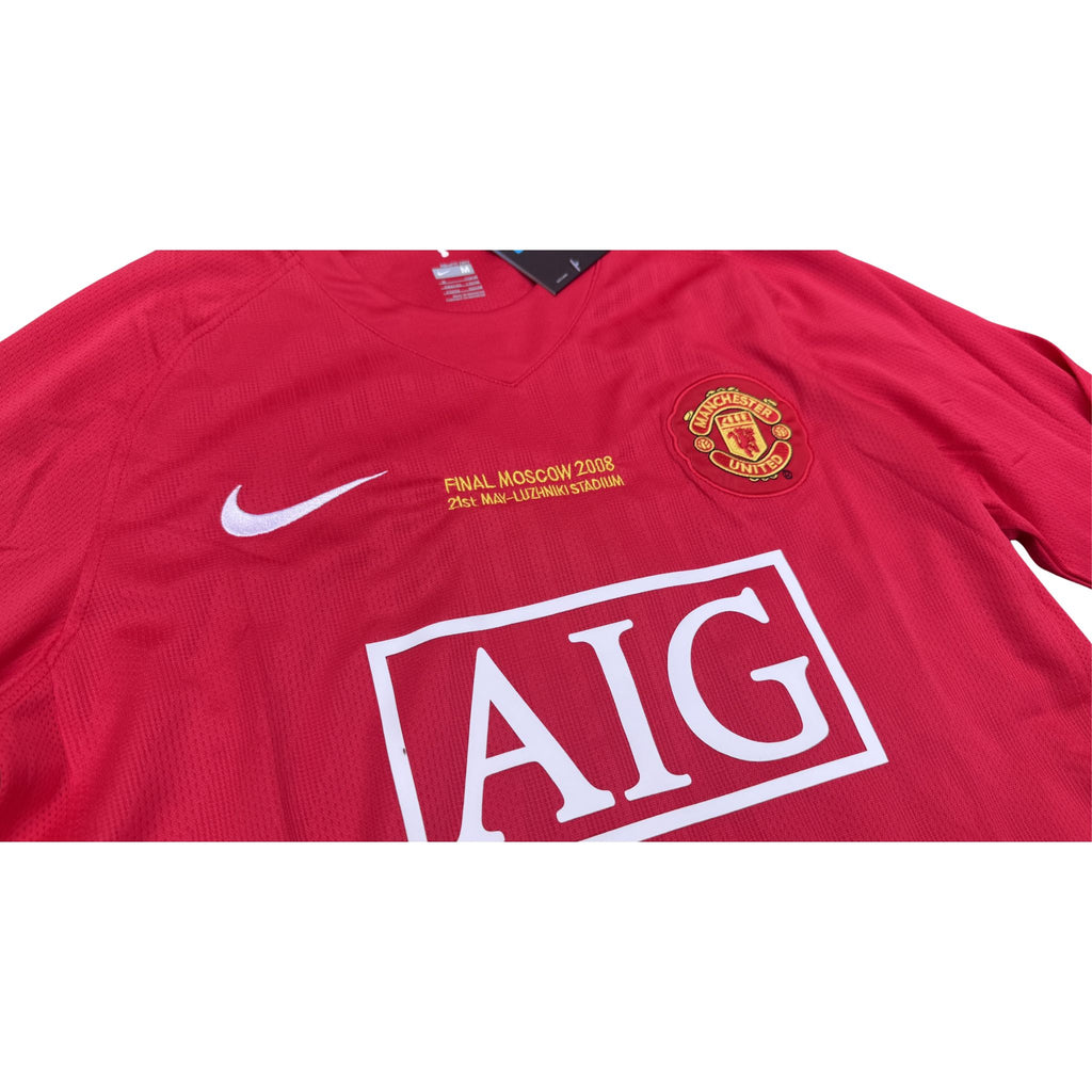 Manchester United Manga Larga Ronaldo 2008