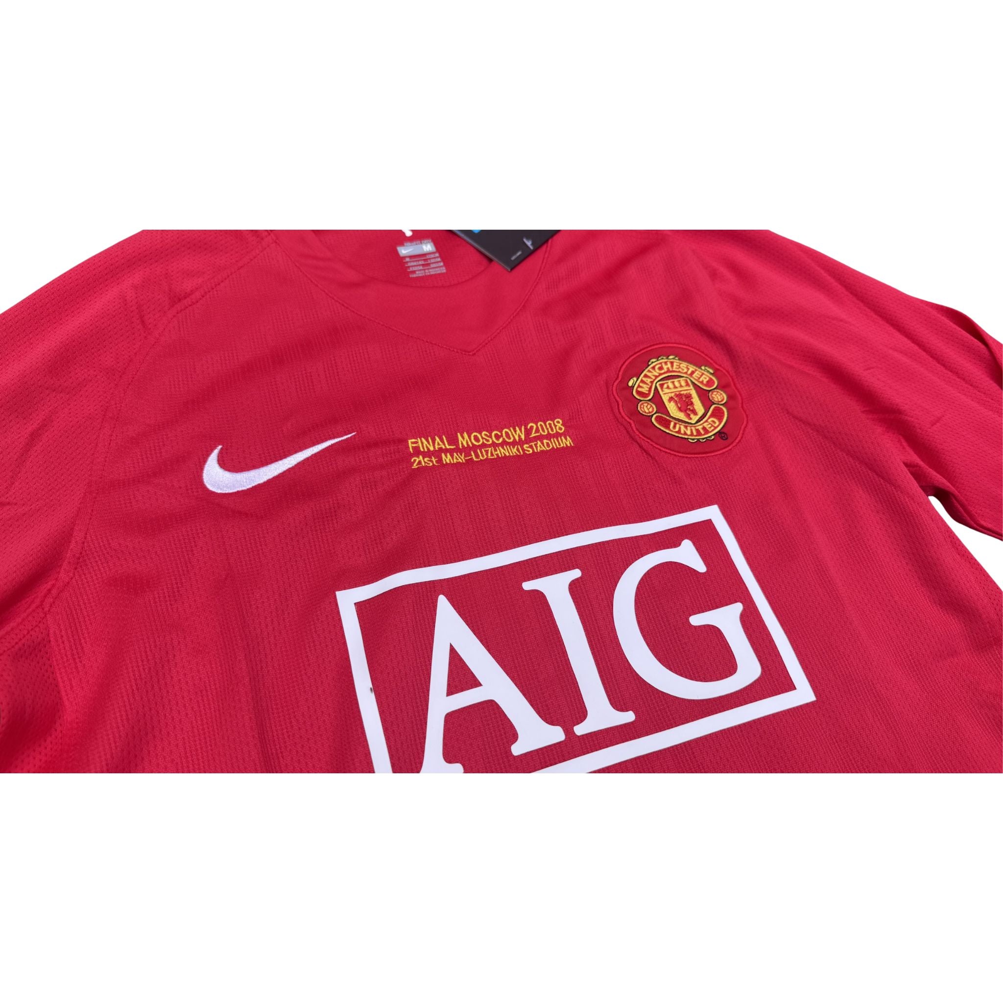 Manchester United Manga Larga Ronaldo 2008