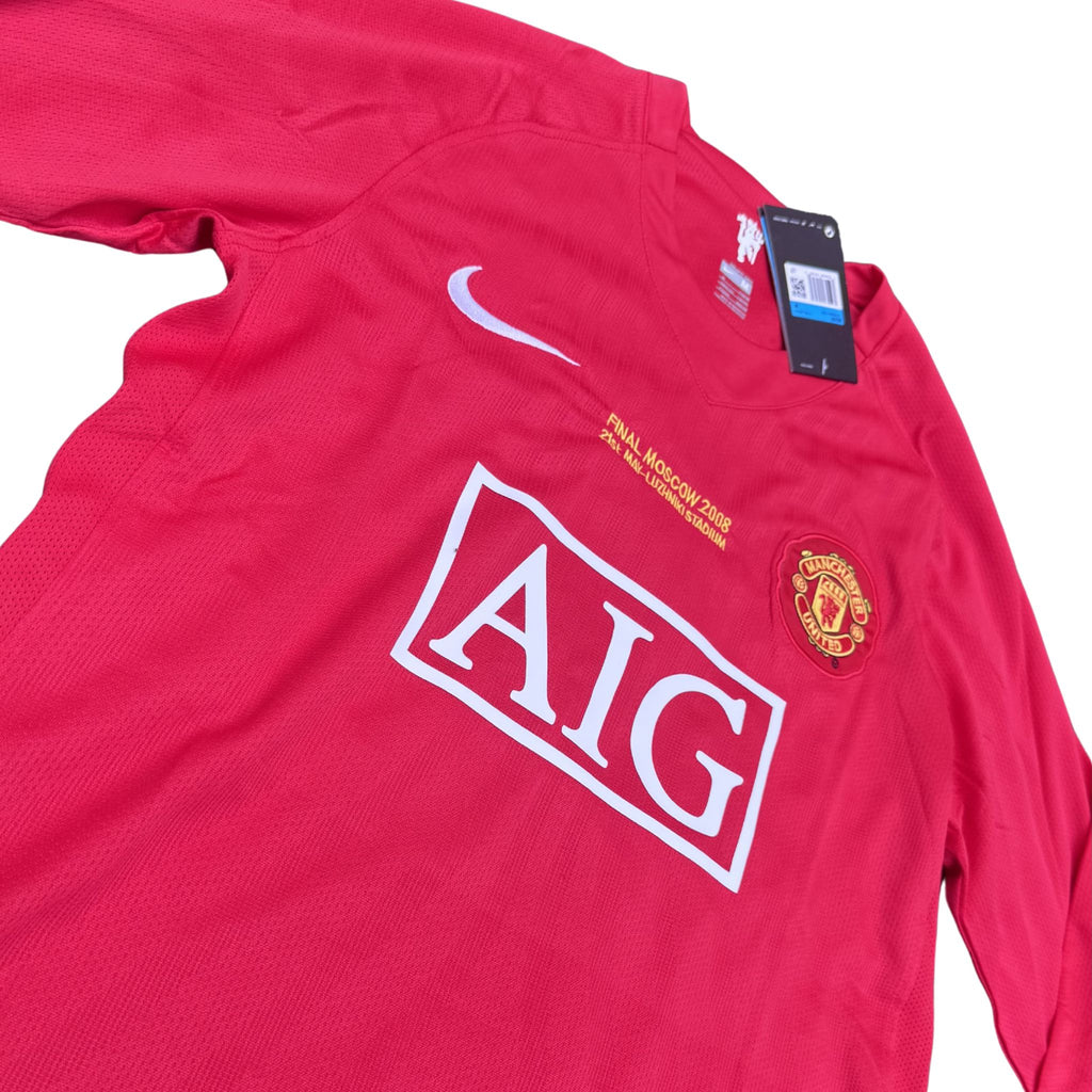 Manchester United Manga Larga Ronaldo 2008