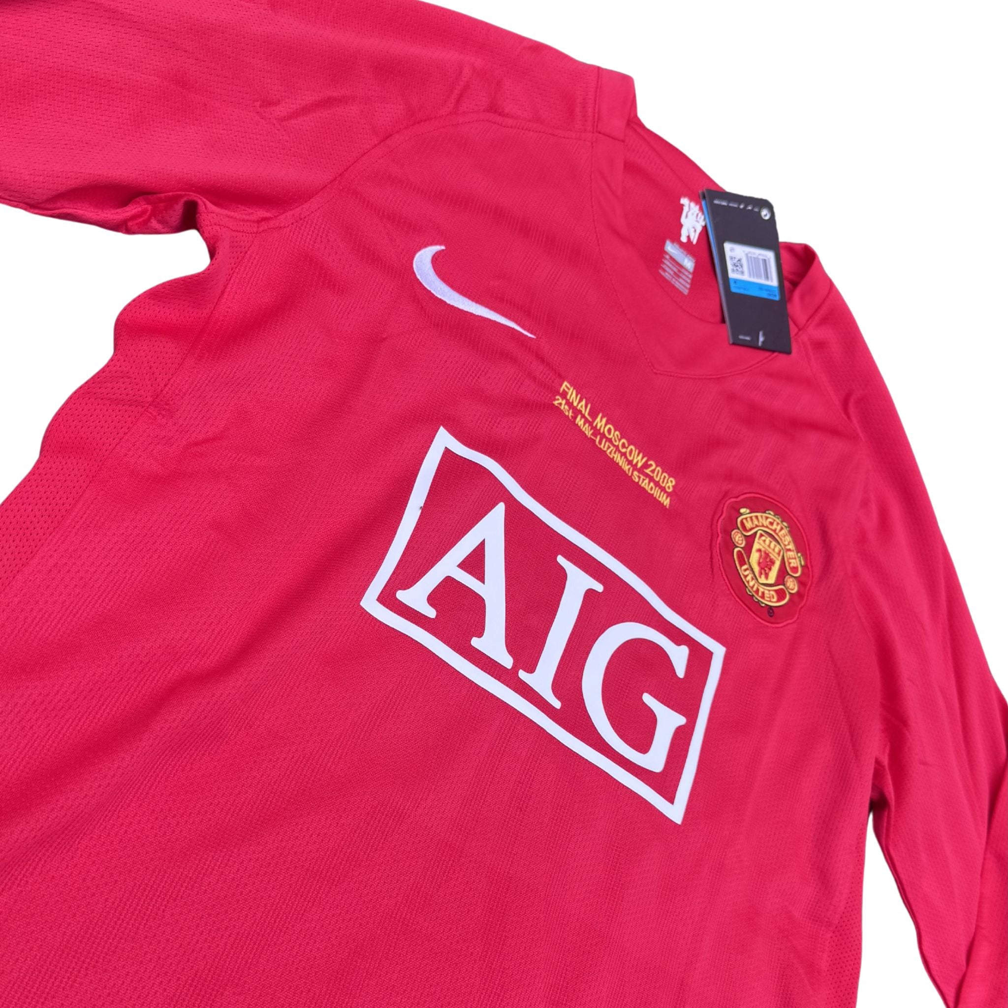 Manchester United Manga Larga Ronaldo 2008