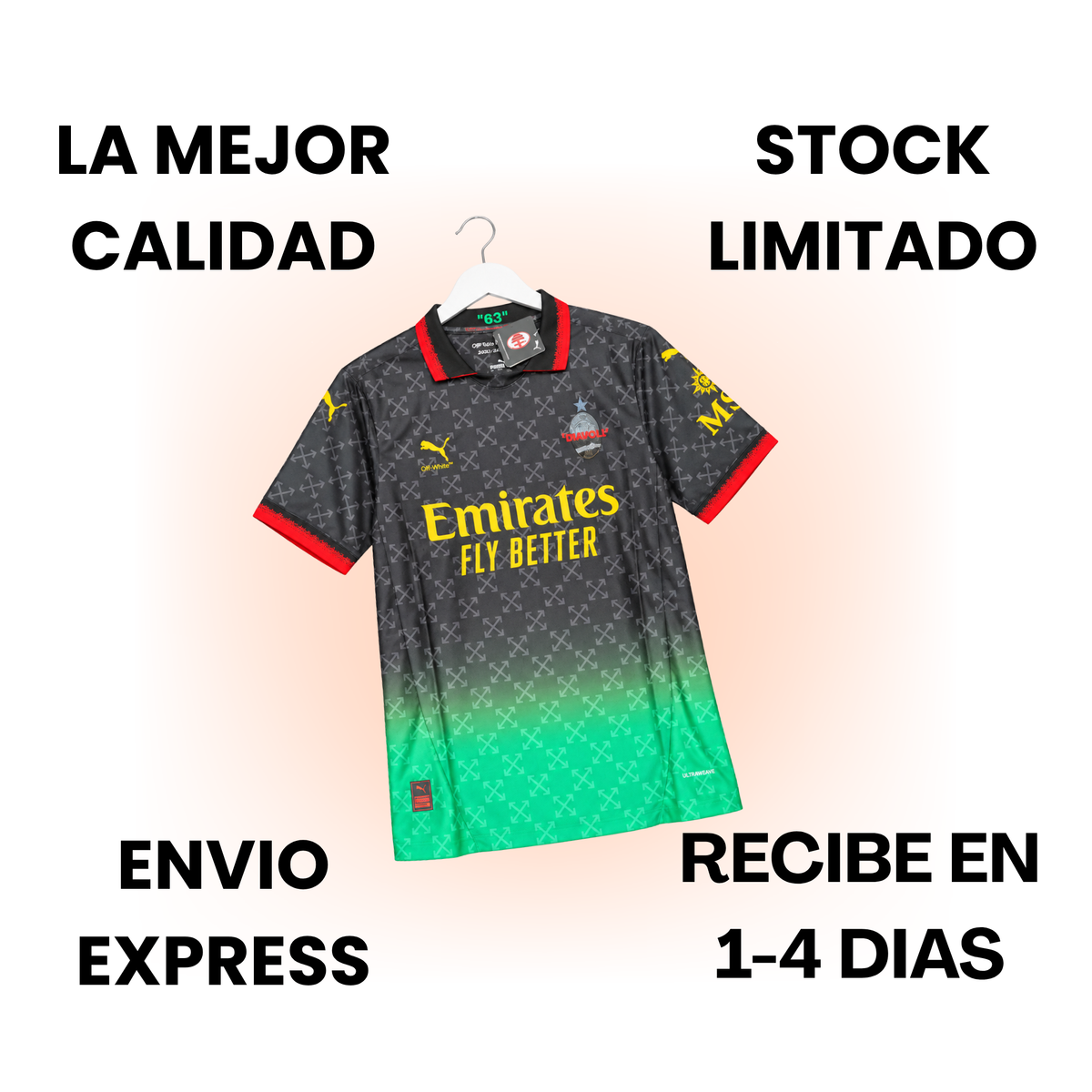 Jersey AC Milan x Off-White EXPRESS