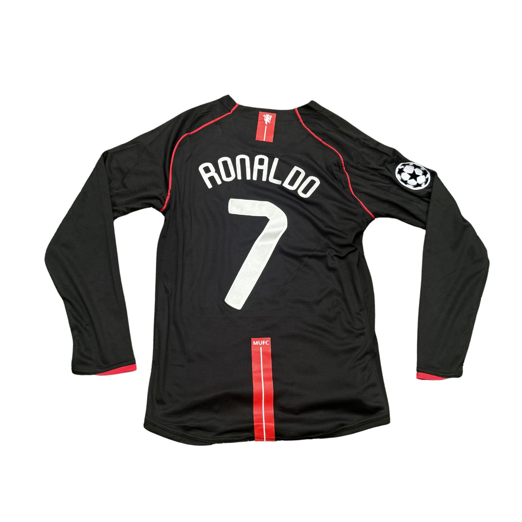 Manchester United Manga Larga Ronaldo 2008 visita