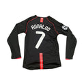 Manchester United Manga Larga Ronaldo 2008 visita