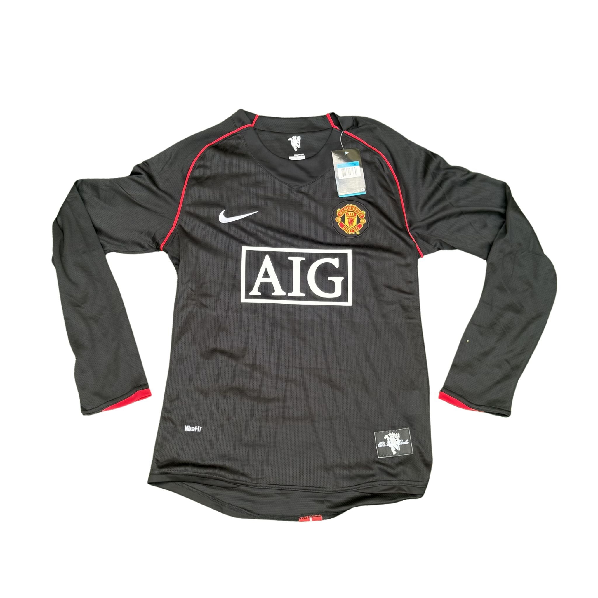 Manchester United Manga Larga Ronaldo 2008 visita