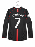 Manchester United Manga Larga Ronaldo 2008 visita