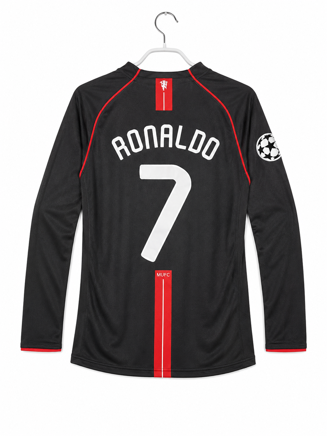 Manchester United Manga Larga Ronaldo 2008 visita