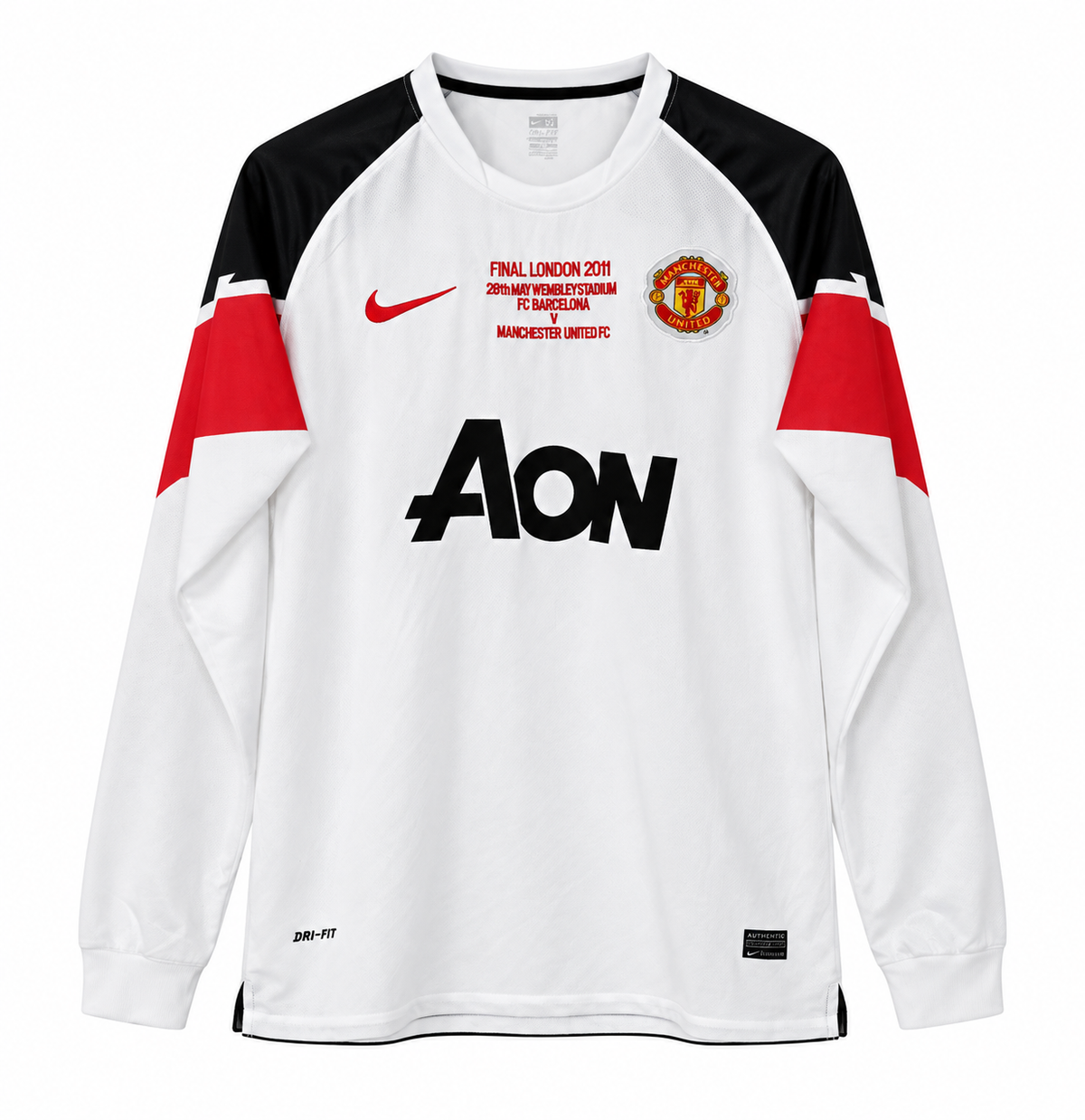Manchester United - 2010-2011 - Visita Manga Larga
